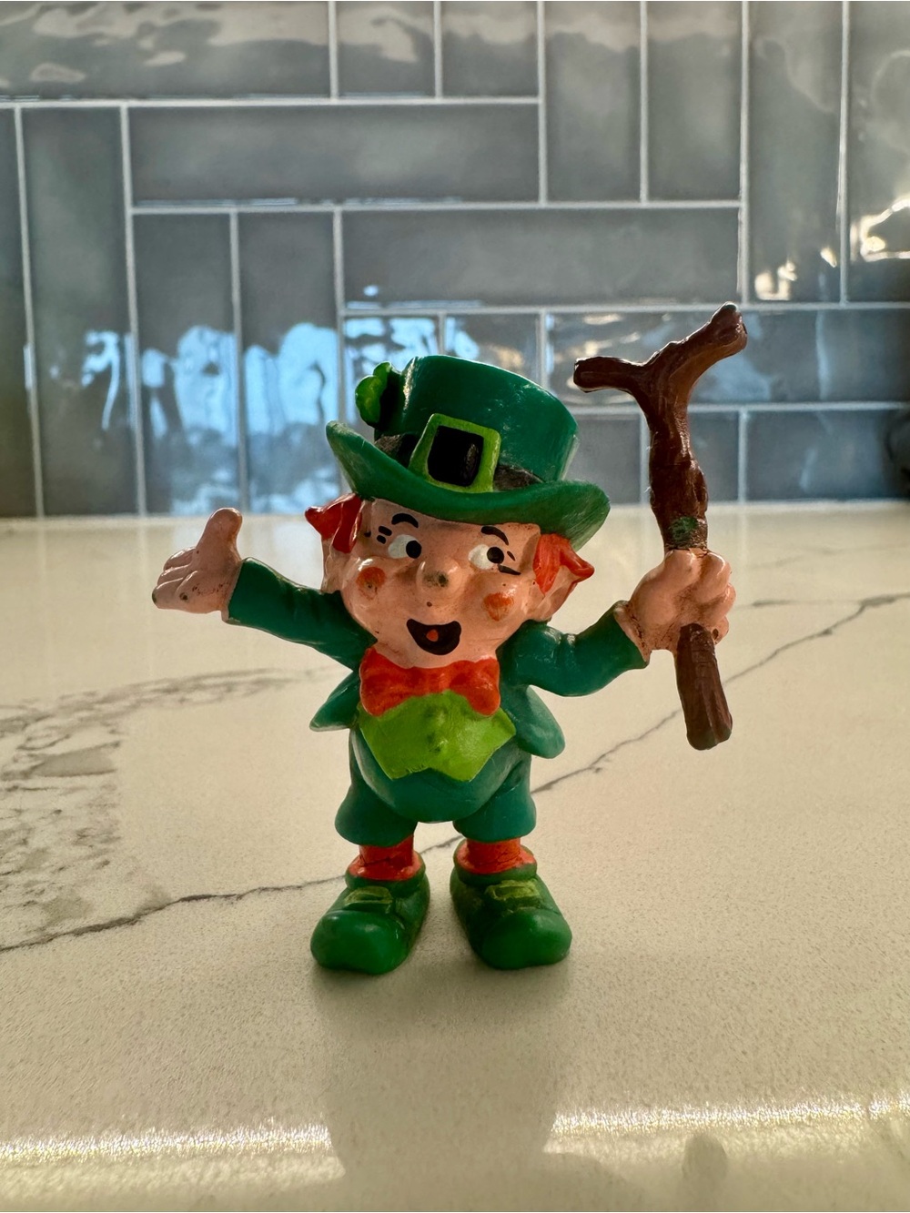 Vintage “Lucky Leprechaun”Figurine